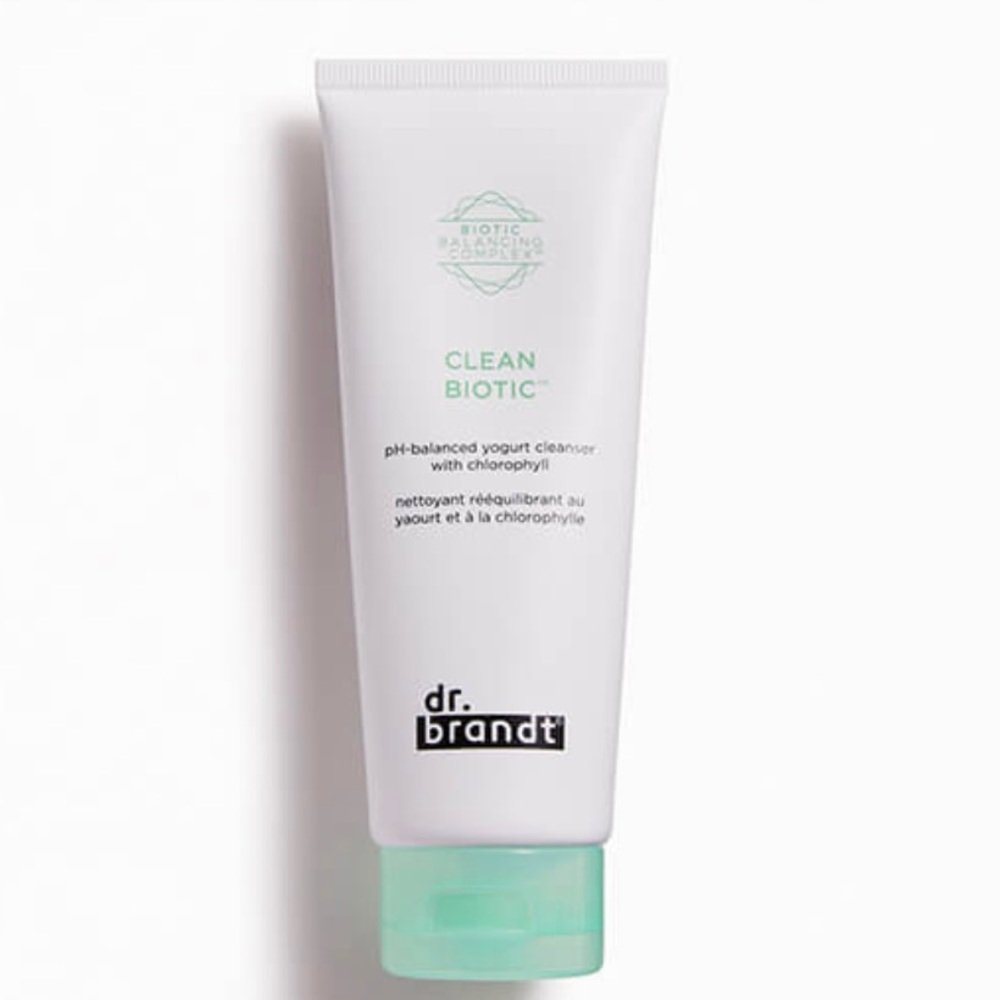 2/$25 DR. BRANDT SKINCARE
Clean Biotic pH-Balanced Yogurt Cleanser